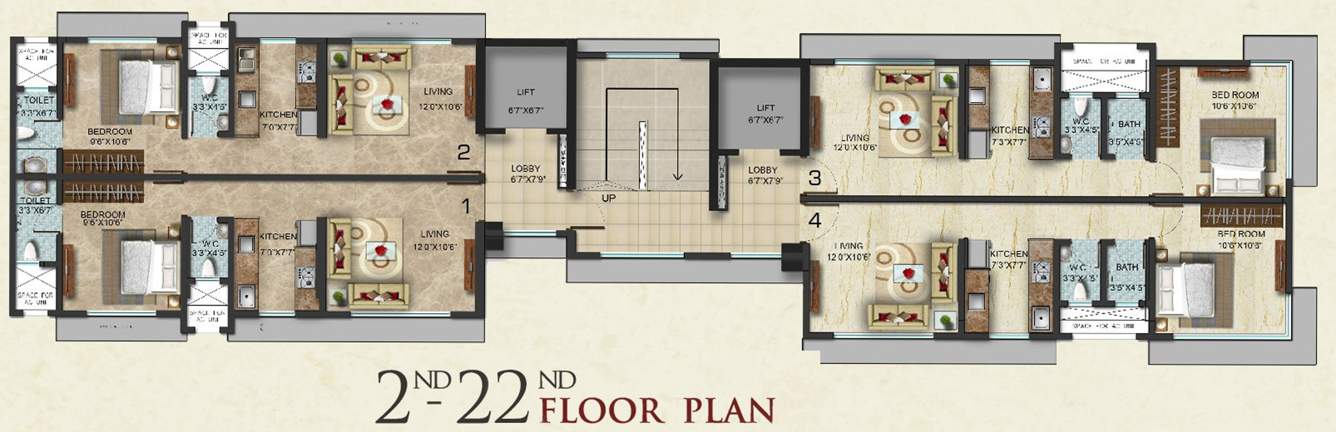 Images for Cluster Plan of Swaroop Marvel Gold Phase 1