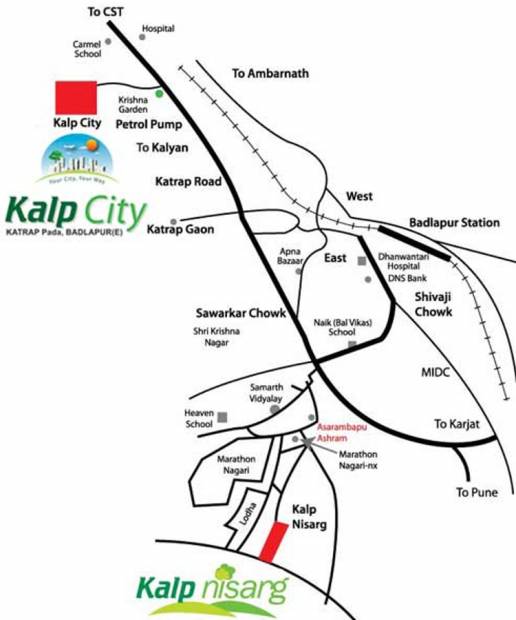 Images for Location Plan of 5P Kalp City G1 To G5