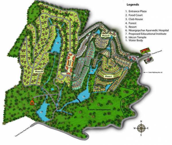  royal-purandar Master Plan