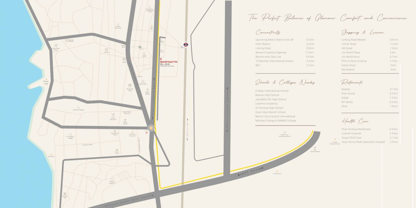  bliss tower b Location Plan