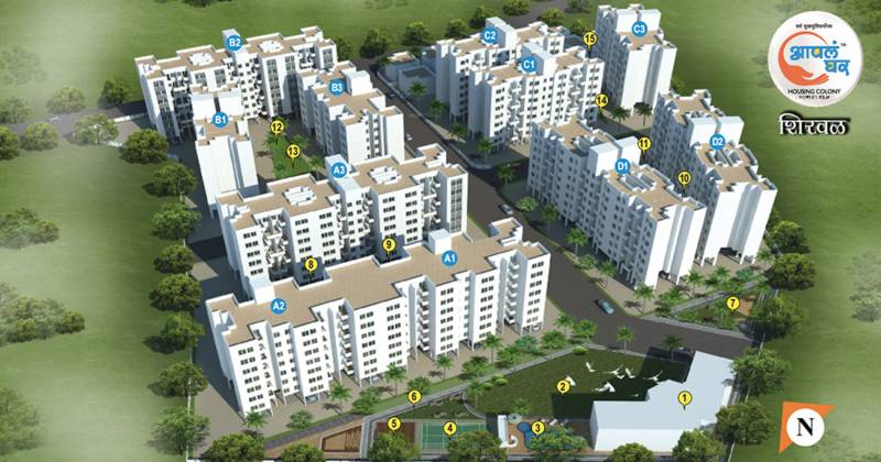 Images for Elevation of Maple Aapla Ghar Shirwal Phase I