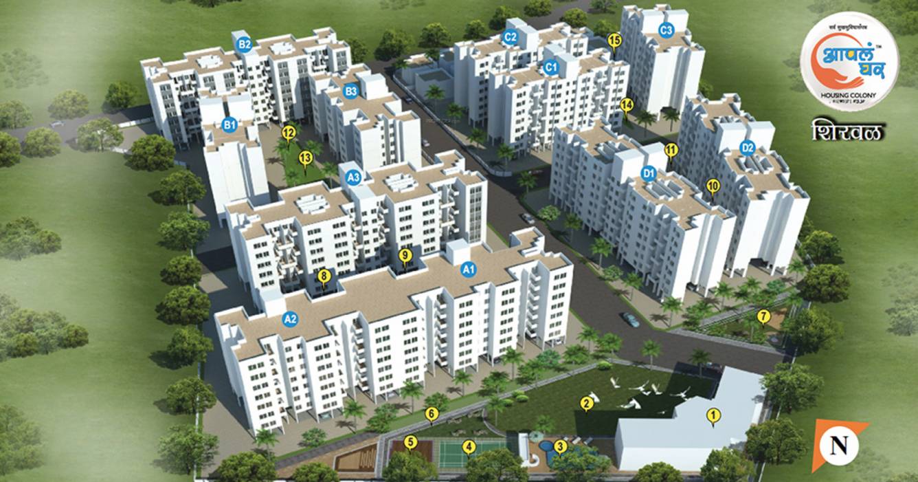 Images for Elevation of Maple Aapla Ghar Shirwal Phase I Images for Elevation of Maple Aapla Ghar Shirwal Phase I