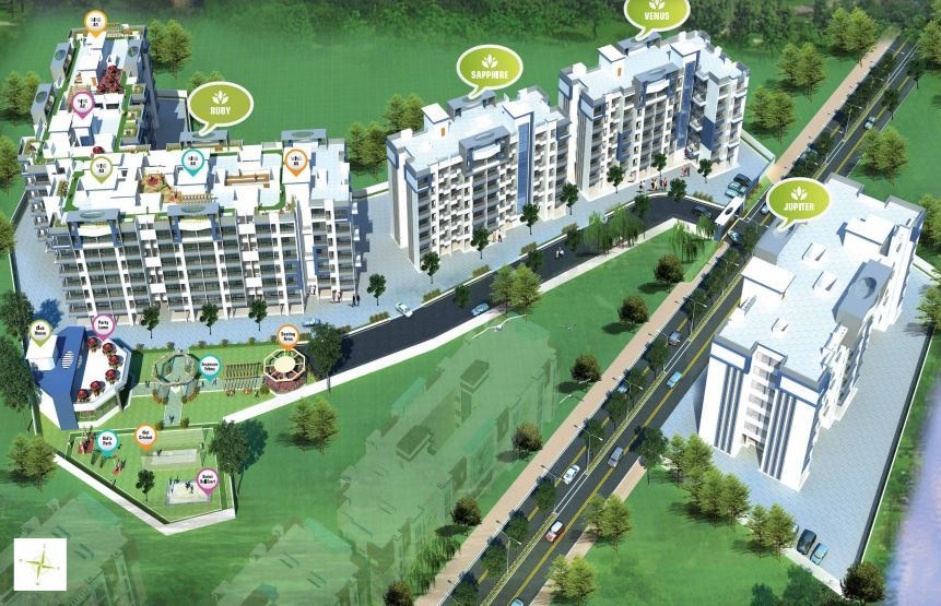  shreeji aura Elevation