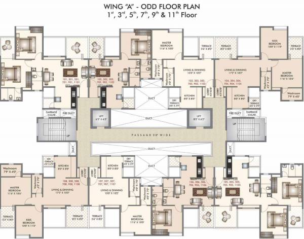 Images for Cluster Plan of Shubh Ganesh Spring Valley Phase I