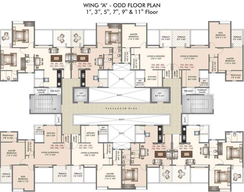 Images for Cluster Plan of Shubh Ganesh Spring Valley Phase I