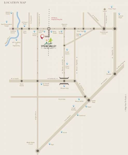 Images for Location Plan of Shubh Ganesh Spring Valley Phase I