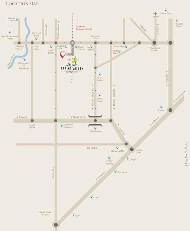 Images for Location Plan of Shubh Ganesh Spring Valley Phase I