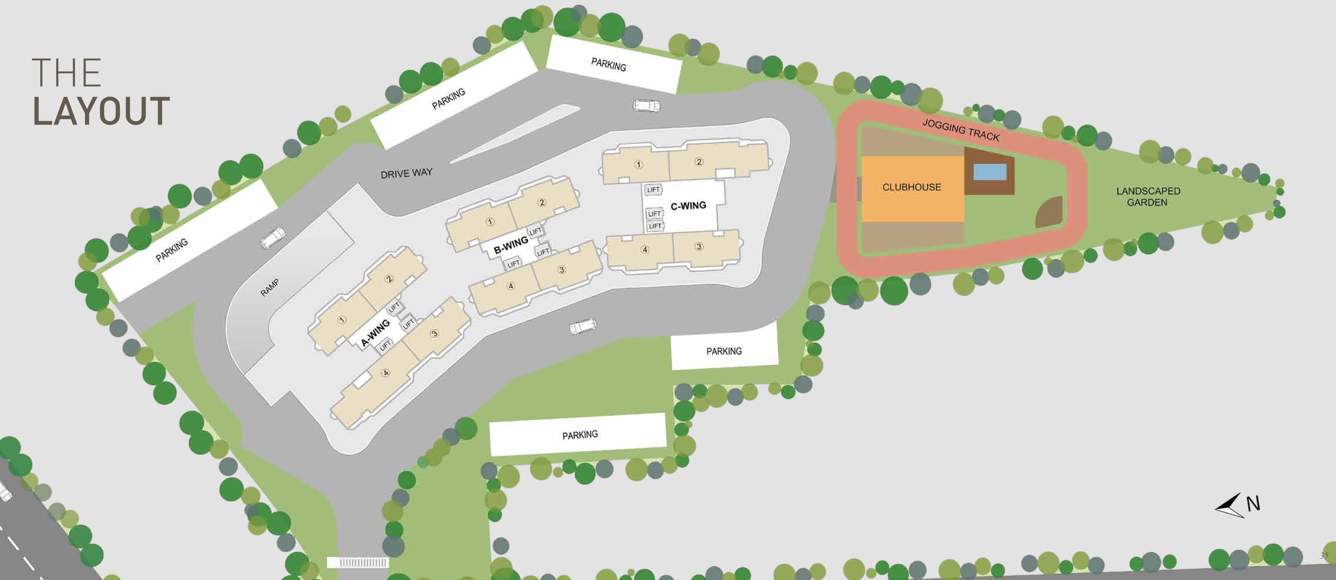 Images for Layout Plan of Dhaval Sunrise Charkop Wing B