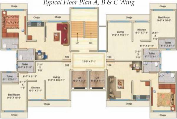 Images for Cluster Plan of Hirani Skyview Castle