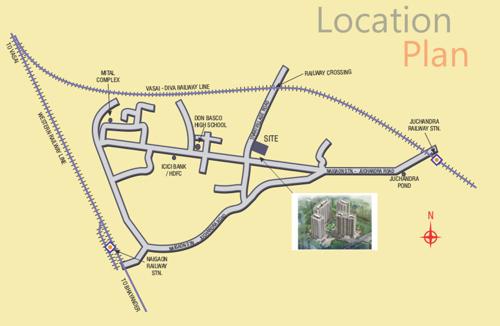 Images for Location Plan of JSB Nakshatra Greens 6A 6B 6C And 6E