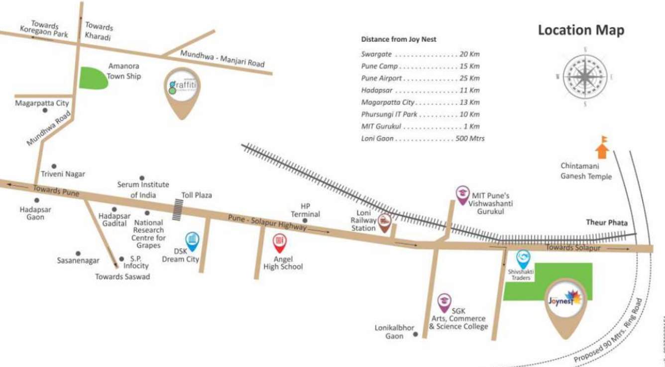 Images for Location Plan of Venkatesh Venkatesh Joynest Phase 2