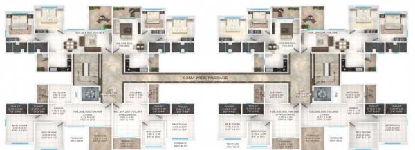  whitefield-residences-phase-i Building C Cluster Plan