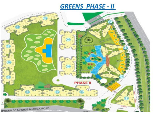  greens 2 Master Plan