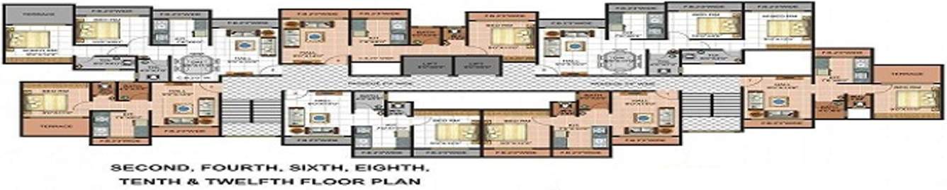 Images for Cluster Plan of Rai S Heritage D Wing