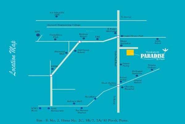 Images for Location Plan of Venkatesh Paradise C Wing