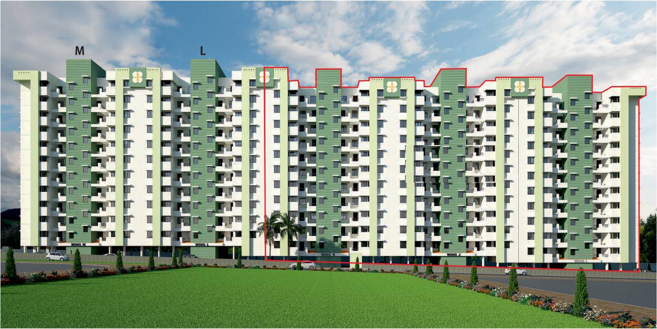  sankalp l m wings Elevation