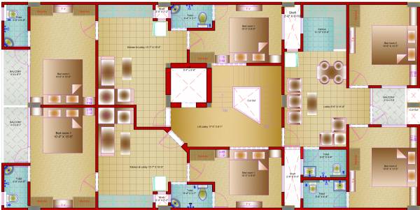 Images for Cluster Plan of  Flex Homes