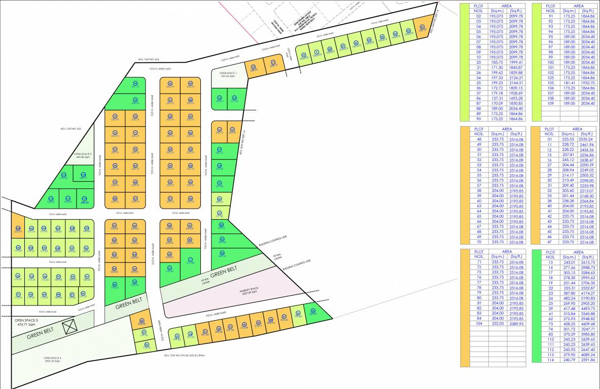 Images for Layout Plan of Alliance Woodwinds Phase II