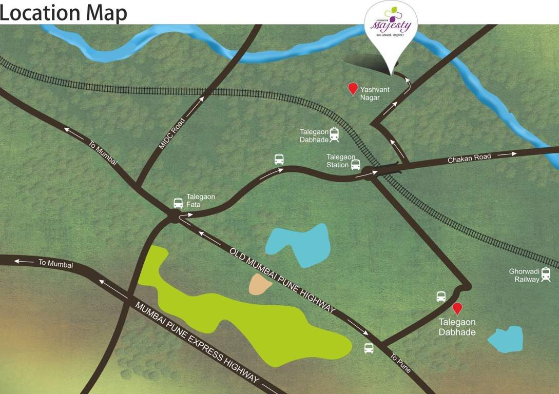  majesty wing a Images for Location Plan of Kohinoor Majesty Wing A