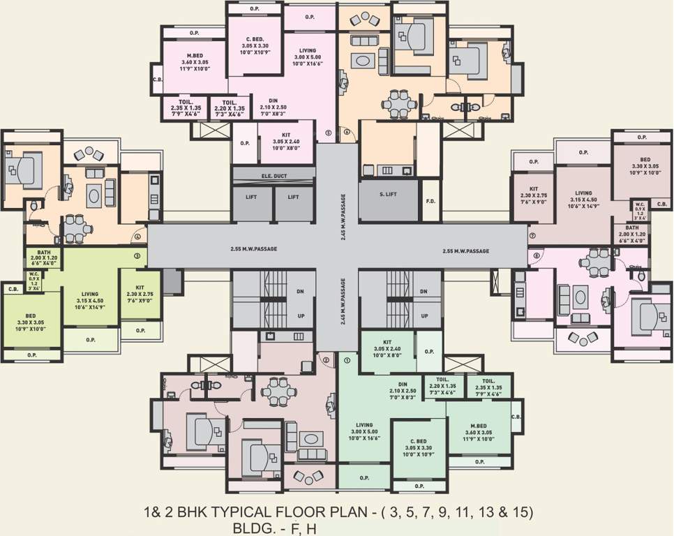 Images for Cluster Plan of Arihant City Phase II Buillding F G H I J