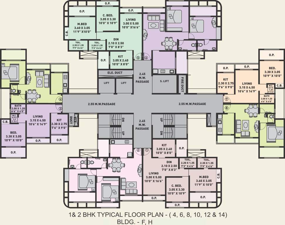 Images for Cluster Plan of Arihant City Phase II Buillding F G H I J