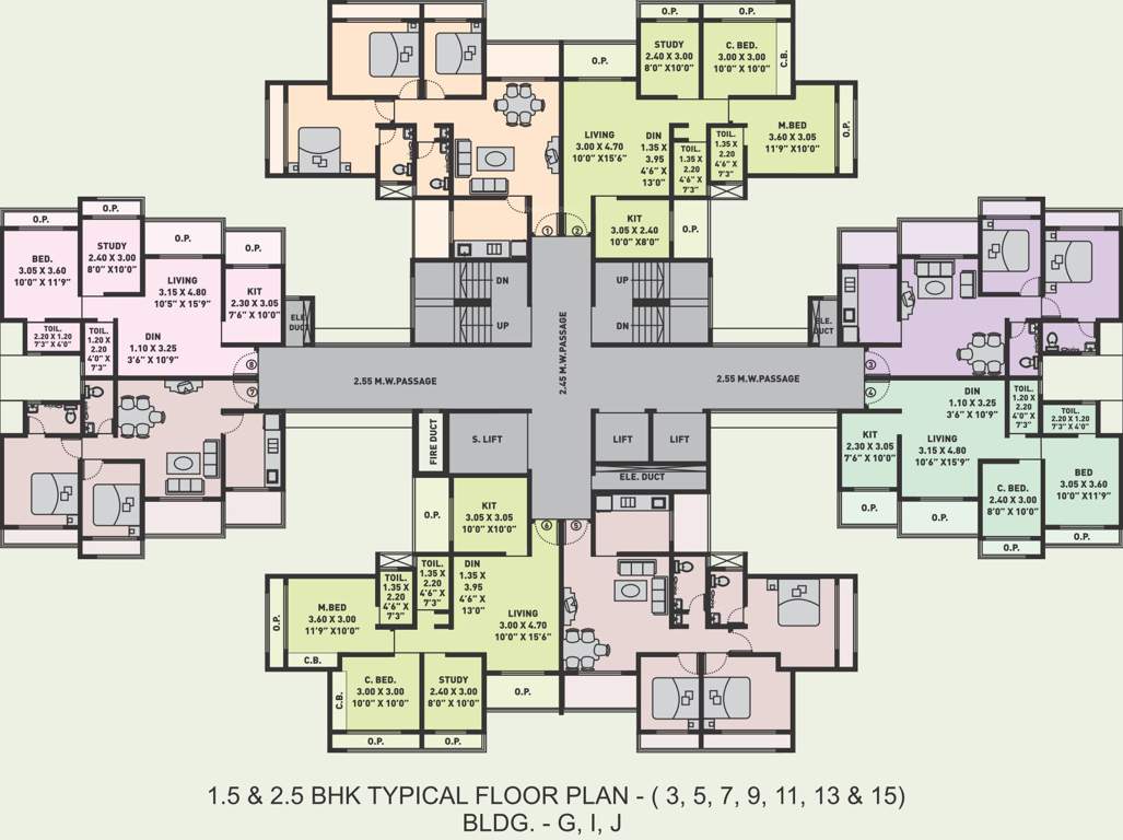 Images for Cluster Plan of Arihant City Phase II Buillding F G H I J