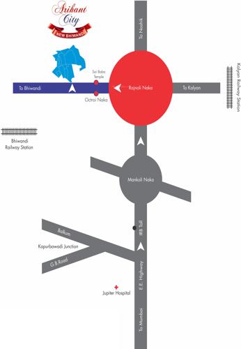 Images for Location Plan of Arihant City Phase II Buillding F G H I J