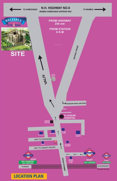 Images for Location Plan of Reliable Reliable Utkarsh C D Wing