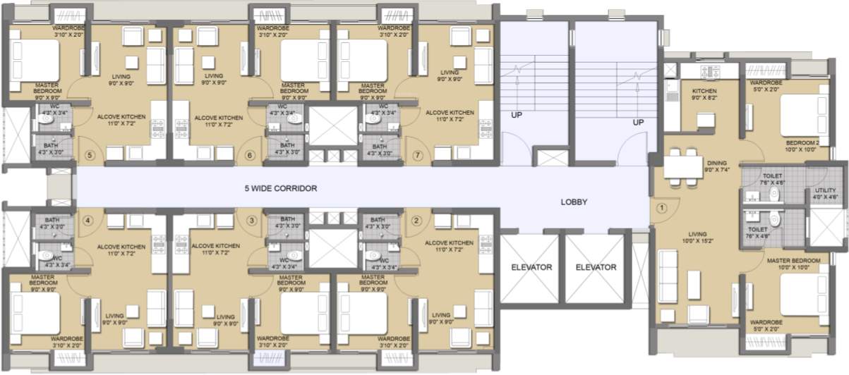 Images for Cluster Plan of Lodha Codename Golden Ticket