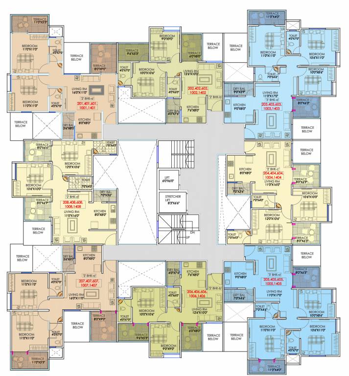 Images for Cluster Plan of Kundan Freshia
