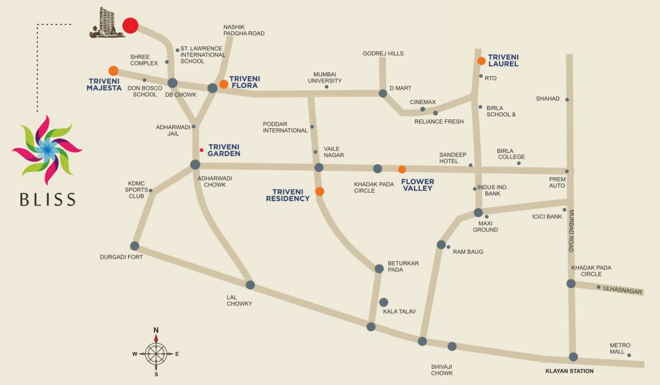 Images for Location Plan of Triveni Dynamic Ultima Bliss