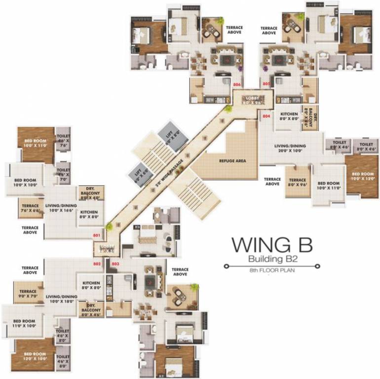 Images for Cluster Plan of ARV Newtown