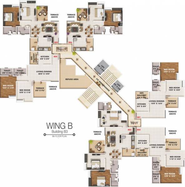 Images for Cluster Plan of ARV Newtown