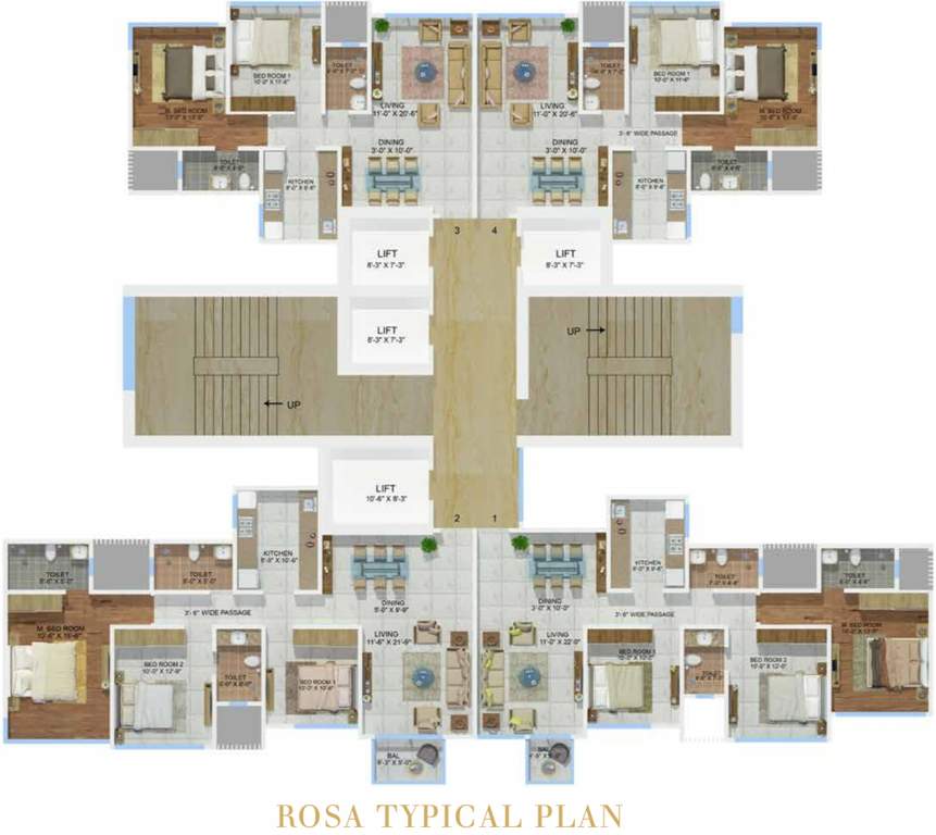 Images for Cluster Plan of Sheth Montana Phase 1