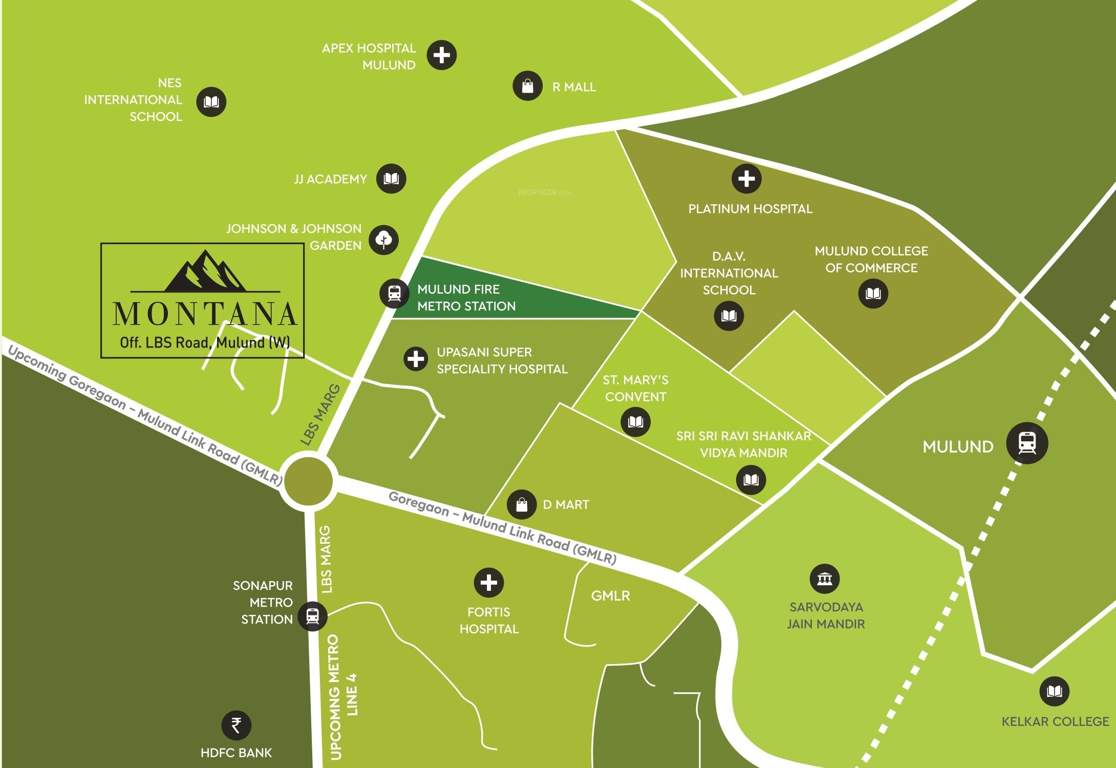  montana phase 1 Images for Location Plan of Sheth Montana Phase 1