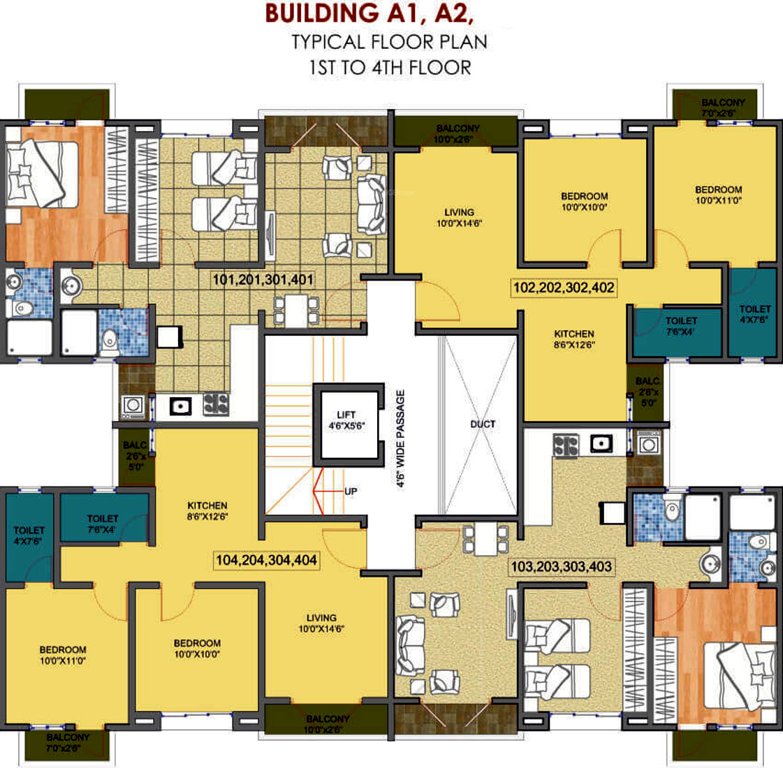 Images for Cluster Plan of Siddhivinayak Vision Woods 1 Phase II