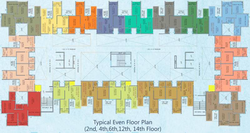 Images for Cluster Plan of Atul Pari Towers