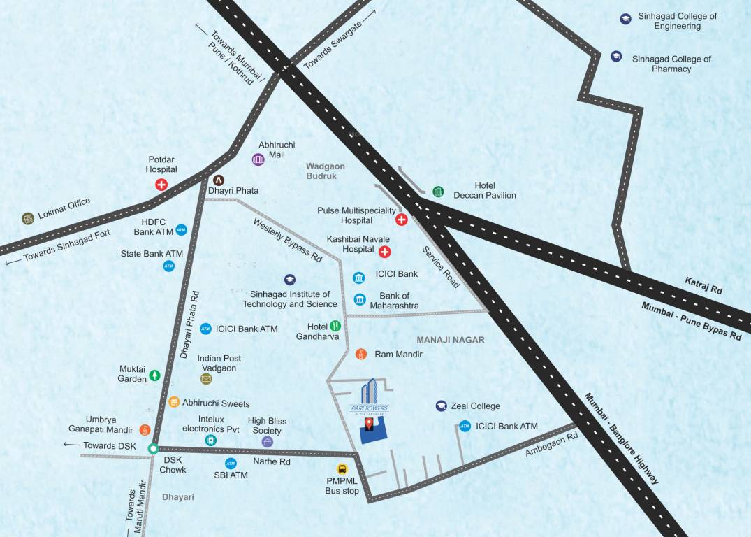 Images for Location Plan of Atul Pari Towers