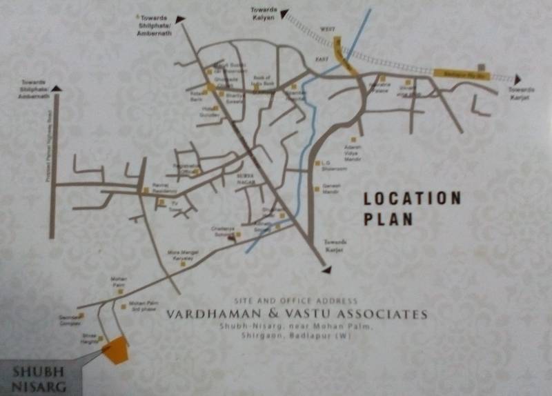 Images for Location Plan of Vardhaman And Vastu Associates Shubh Nisarg