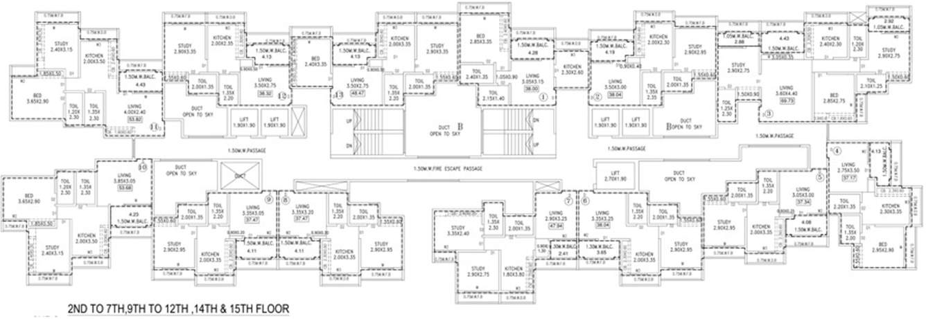 Images for Cluster Plan of Vinay Unique Unique Imperia