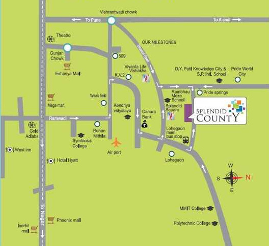  splendid-county-phase-ii Location Plan