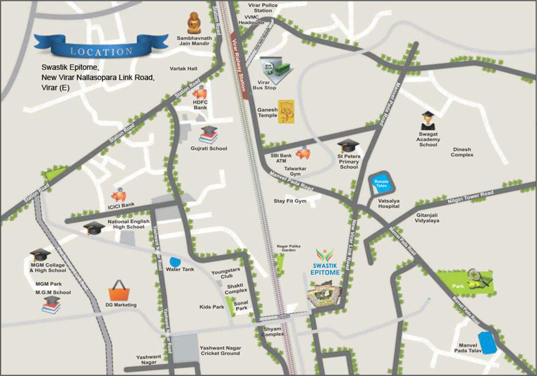 Images for Location Plan of Swastik Epitome Building 1 Phase III 15 To 21 Floors