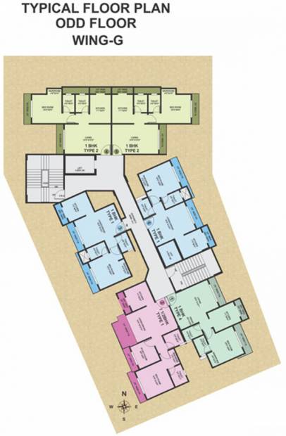 Images for Cluster Plan of Swastik Epitome Building 2 Phase I Ground To 7 Floors