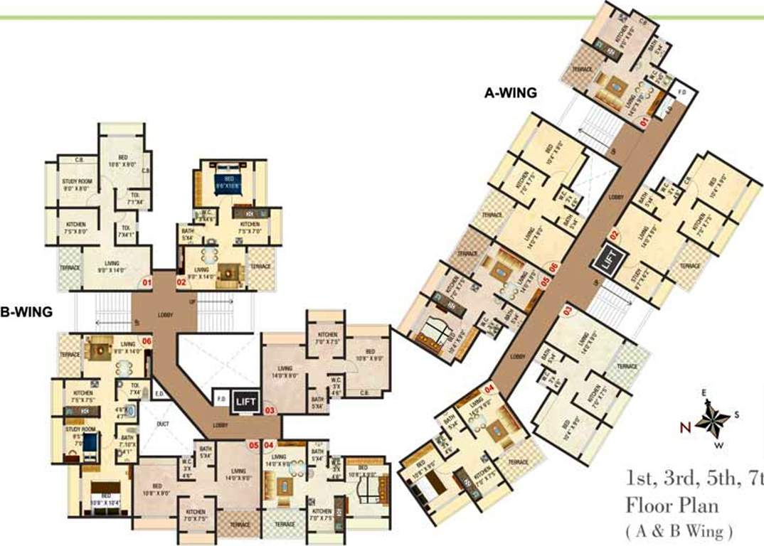 Images for Cluster Plan of Ashapura My Sky Residency Phase I