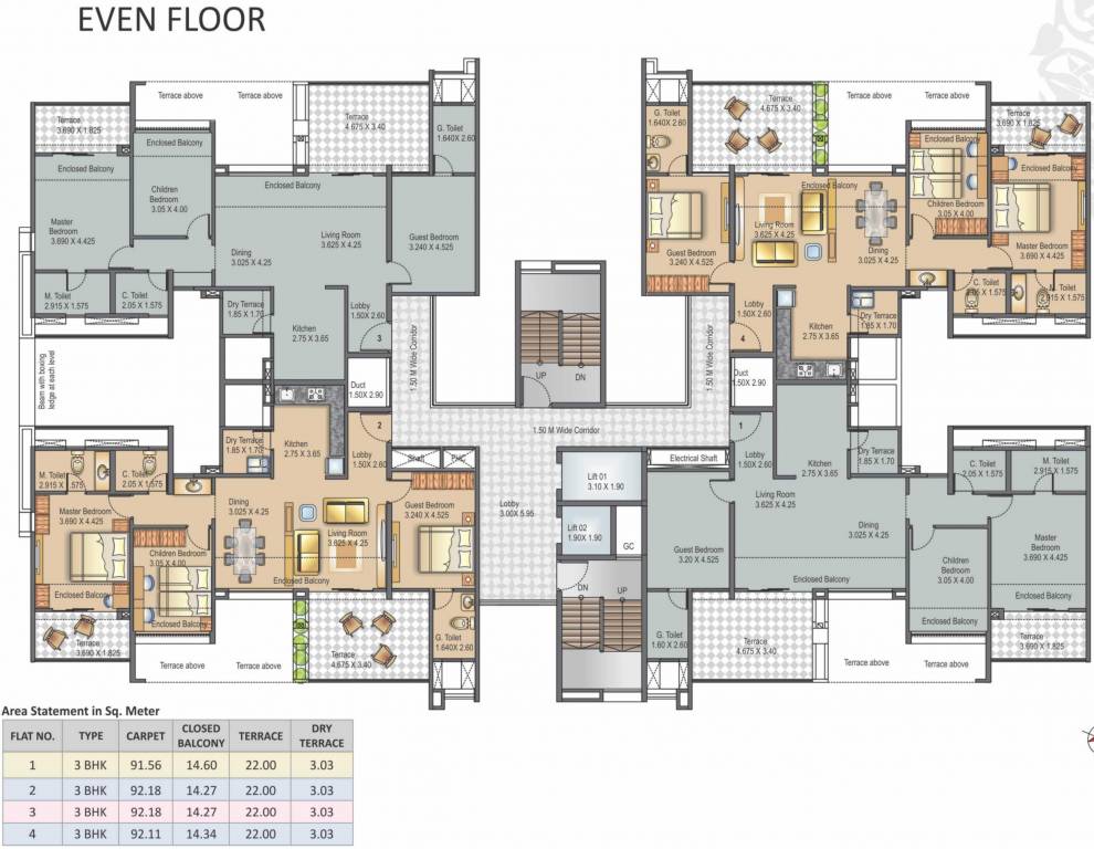 Images for Cluster Plan of Kunal Aspiree Phase III