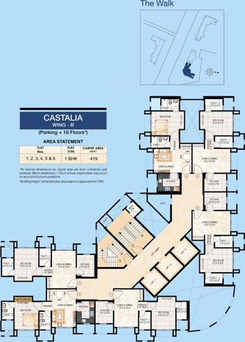 Images for Cluster Plan of Hiranandani Castalia