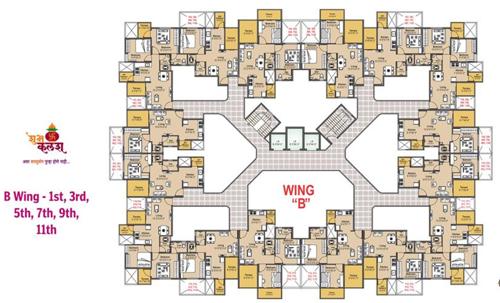 Images for Cluster Plan of Nexus Shubhkalash B Wing