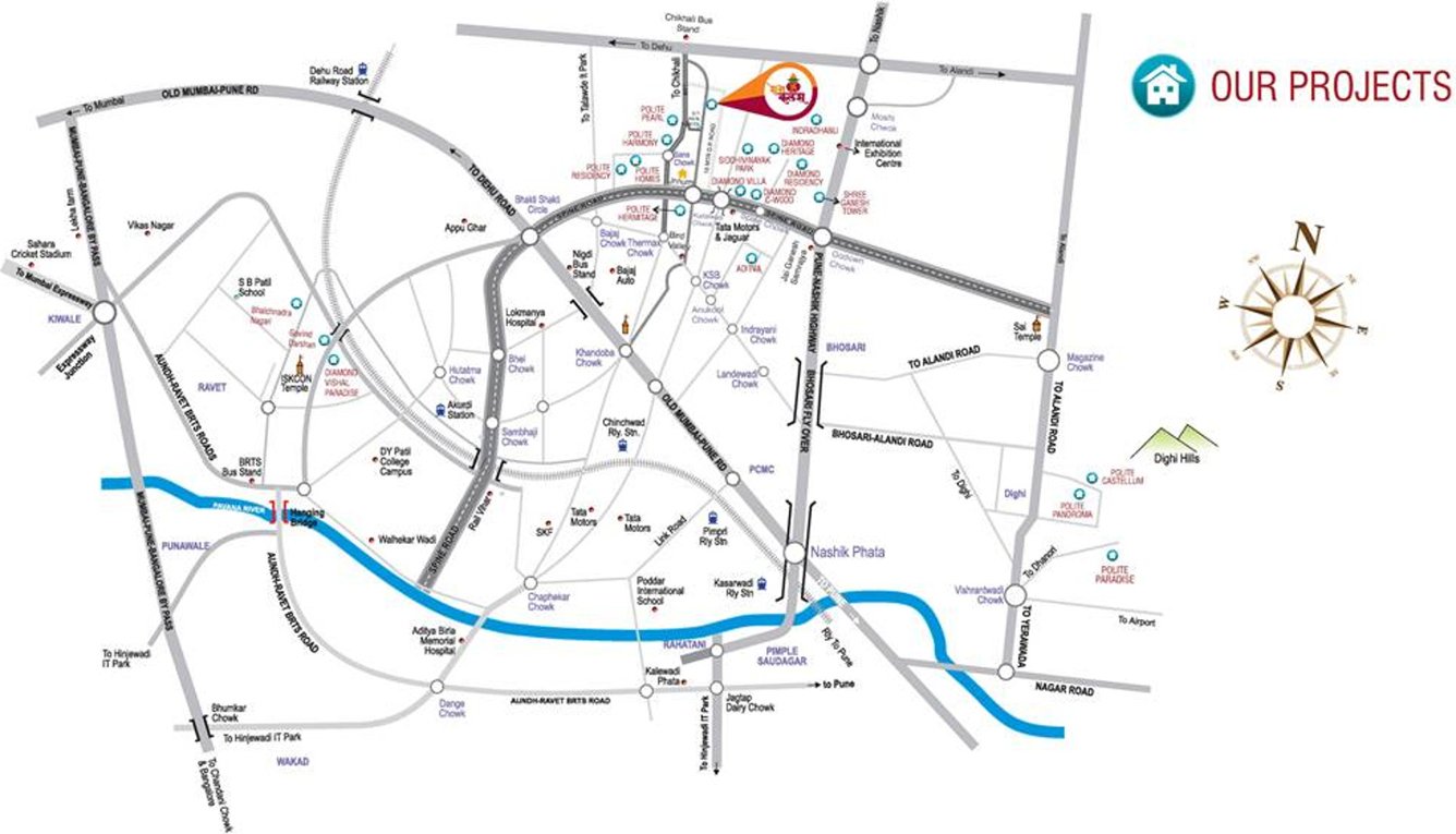 Images for Location Plan of Nexus Shubhkalash B Wing