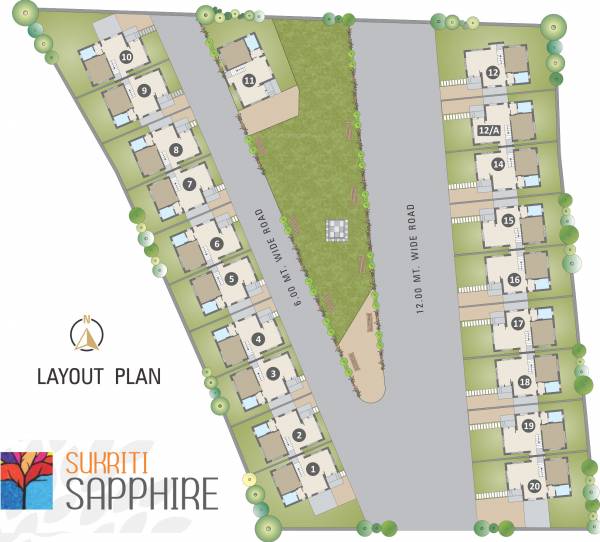 Images for Layout Plan of Vijay Sukriti Sapphire