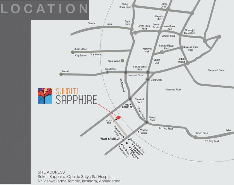 Images for Location Plan of Vijay Sukriti Sapphire